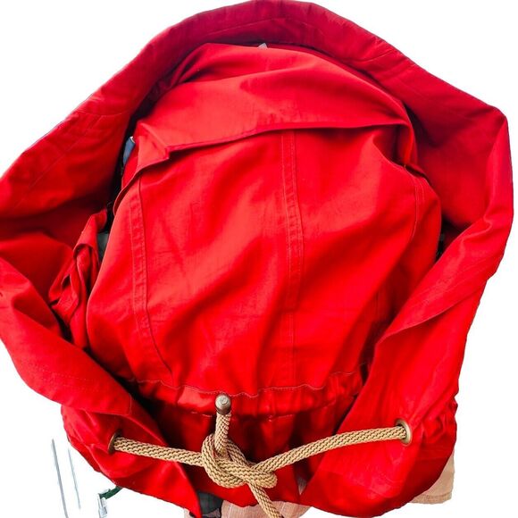 Tom Ford For Yves Saint Laurent 2004 Bright Orange Rope Closure Satin Trim Vest - Picture 8 of 11